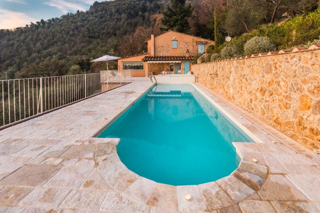Charming Farmhouse In The Hills, Private Pool, Sea View, Dream Panorama كامايوري المظهر الخارجي الصورة