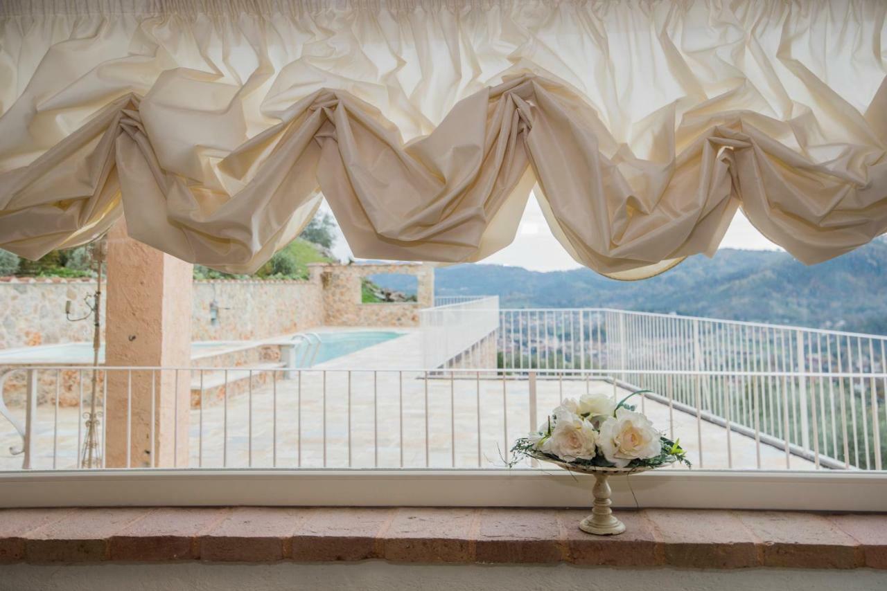 Charming Farmhouse In The Hills, Private Pool, Sea View, Dream Panorama كامايوري المظهر الخارجي الصورة