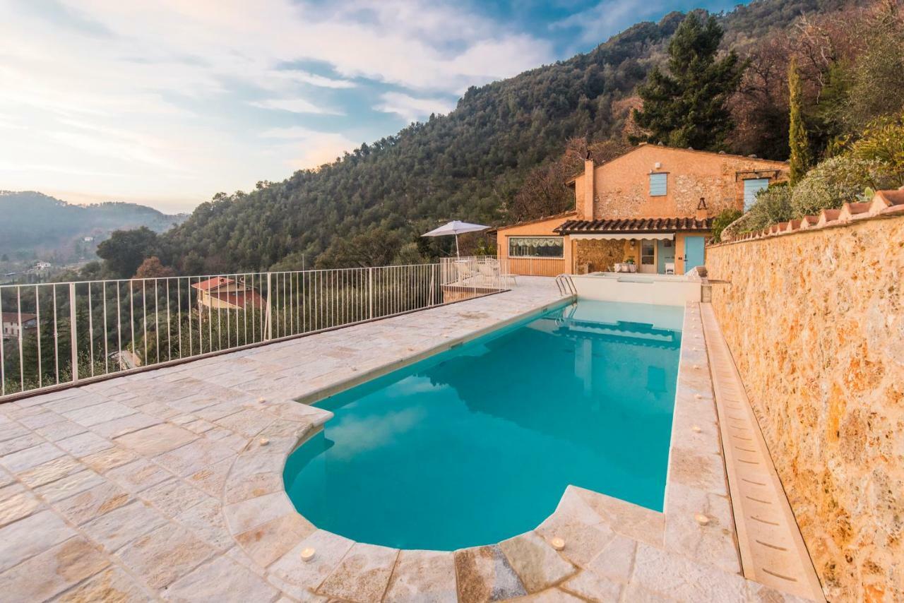 Charming Farmhouse In The Hills, Private Pool, Sea View, Dream Panorama كامايوري المظهر الخارجي الصورة