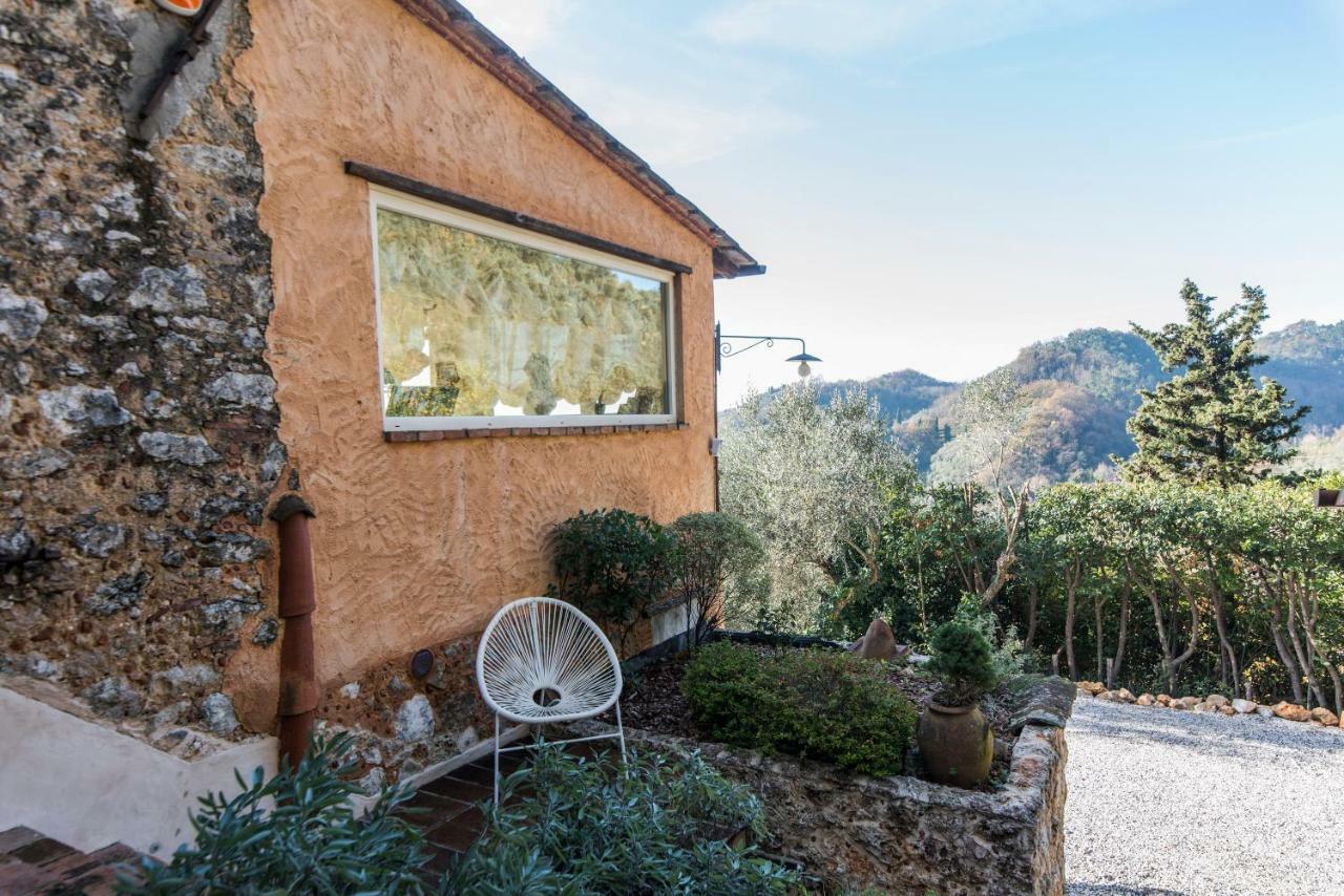 Charming Farmhouse In The Hills, Private Pool, Sea View, Dream Panorama كامايوري المظهر الخارجي الصورة